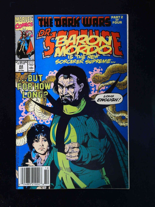 Doctor Strange #22 (3Rd Series) Marvel Comics 1990 Vf/Nm Newsstand