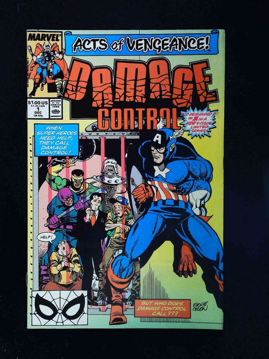 Damage Control #1 (2Nd Series) Marvel Comics 1989 Vf