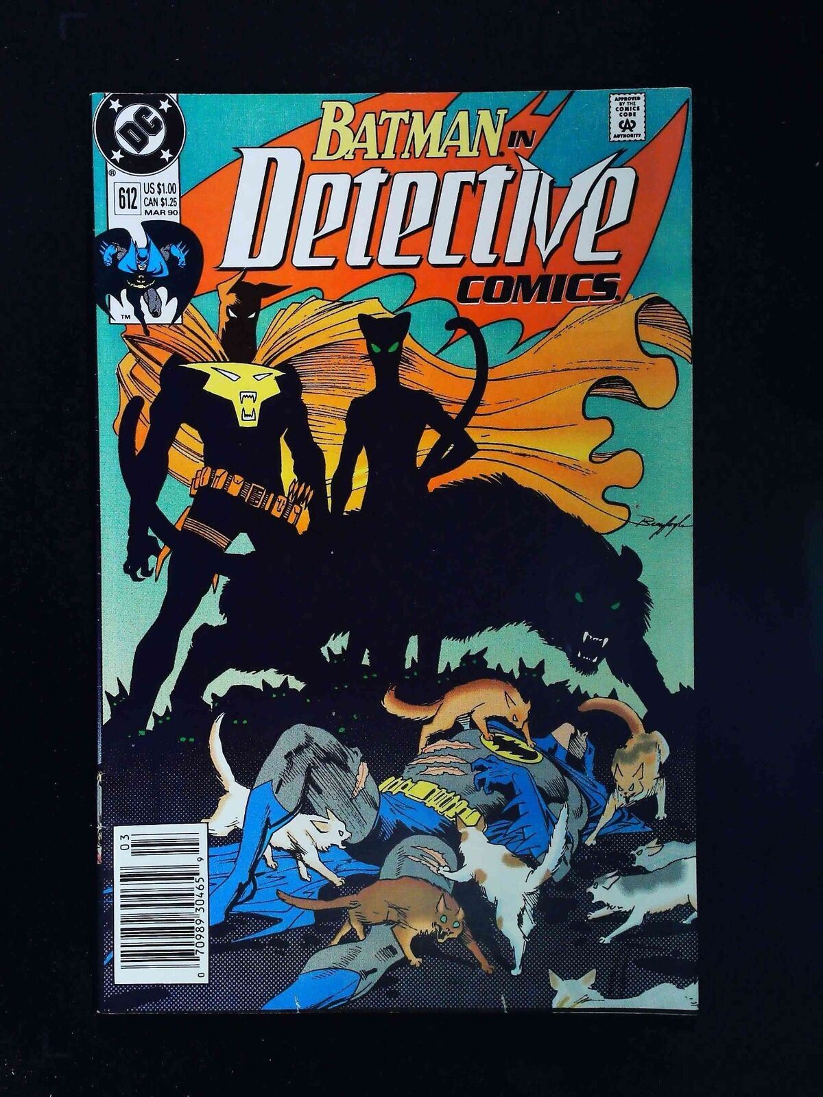 Detective Comic #612  Dc Comics 1990 Fn+ Newsstand