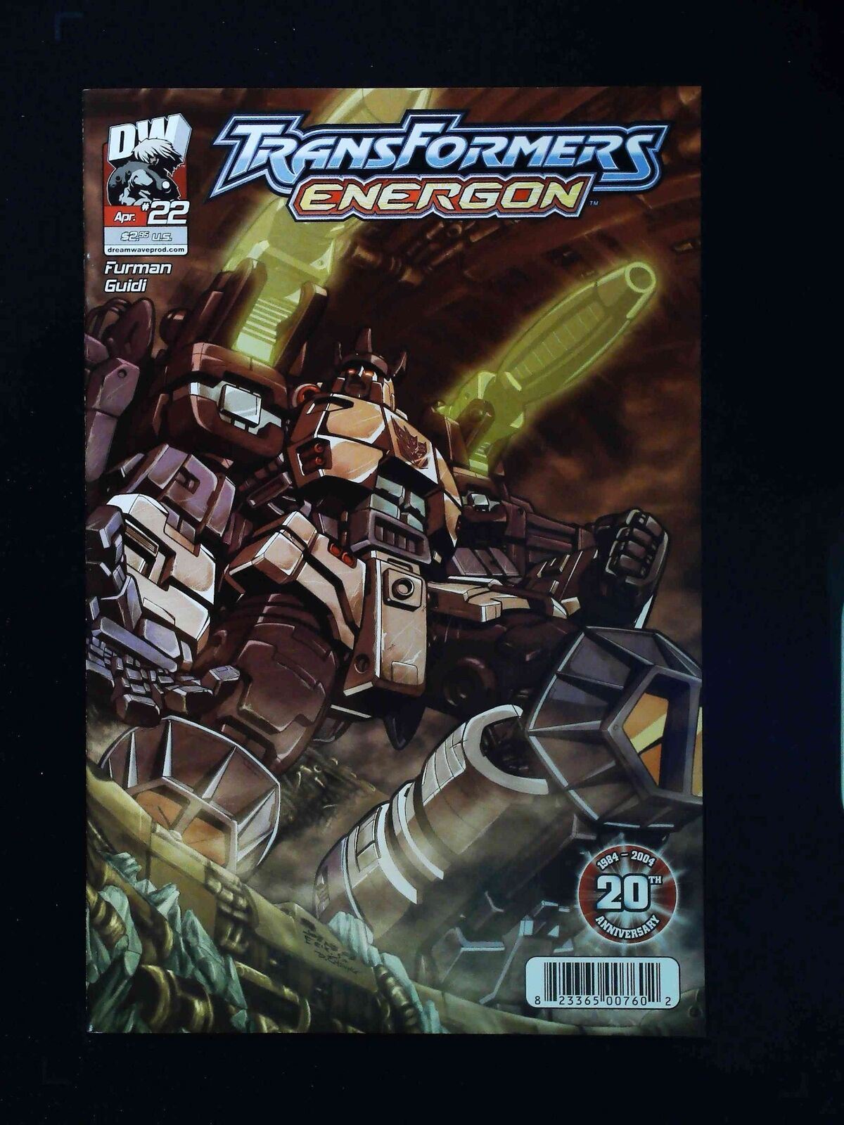 Transformers Armada Energon #22  Dreamwave Comics 2004 Nm-