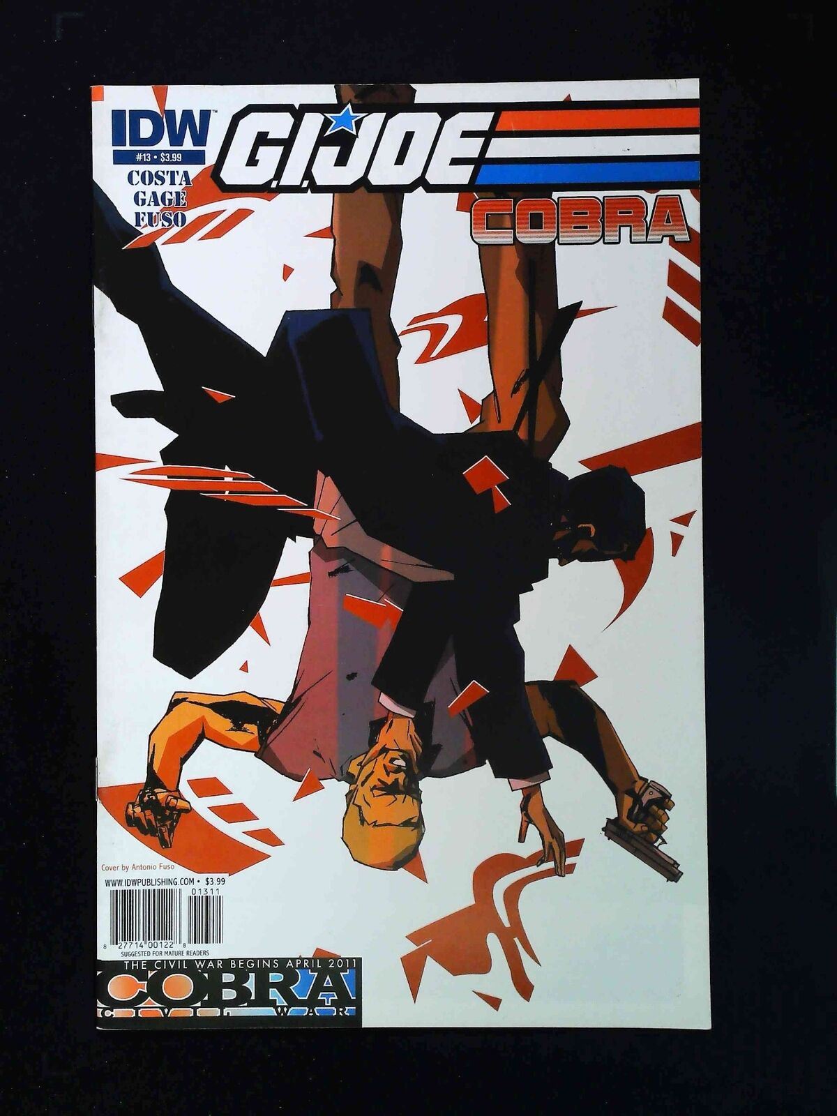 Gi Joe Cobra #13 (2Nd Series) Idw Comics 2011 Vf+