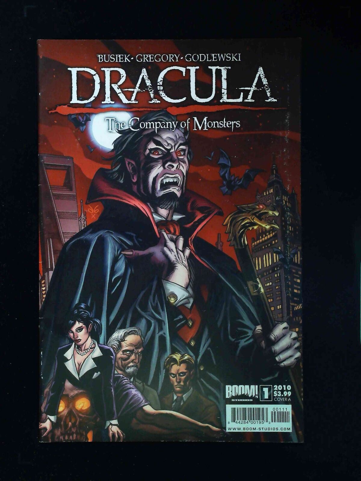 Dracula The Company Of Monsters #1  Boom Comics 2010 Vf+