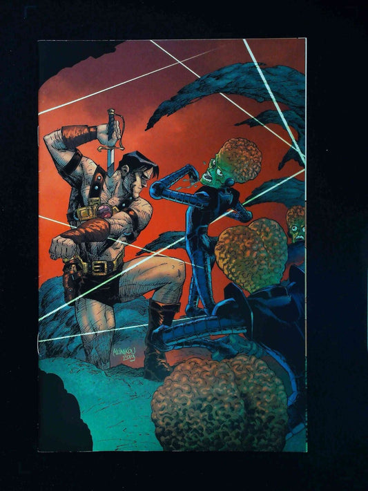 Warlord Of Mars Attacks #5E  Dtnamite Comics 2019 Vf+  Virgin Variant