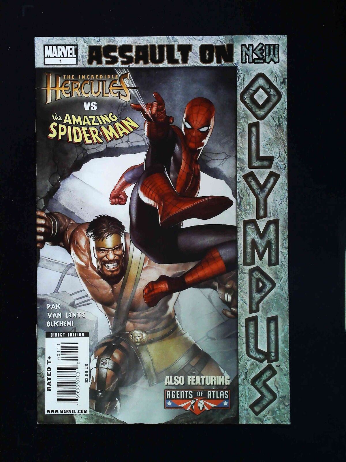 Assault On New Olympus #1  Marvel Comics 2010 Vf+
