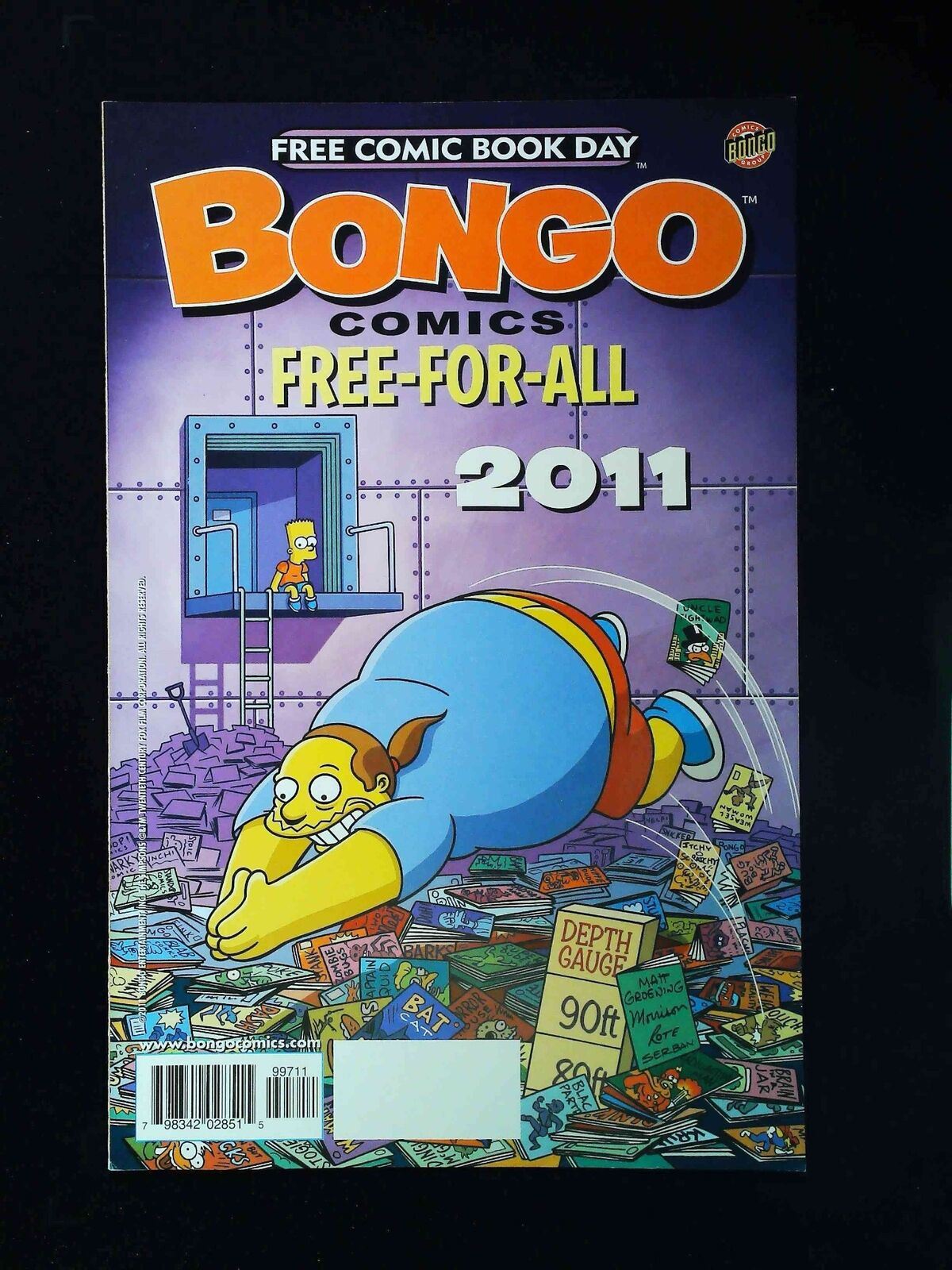 BONGO COMICS FREE-FOR-ALL #2011  BONGO COMICS 2011 NM  FCBD