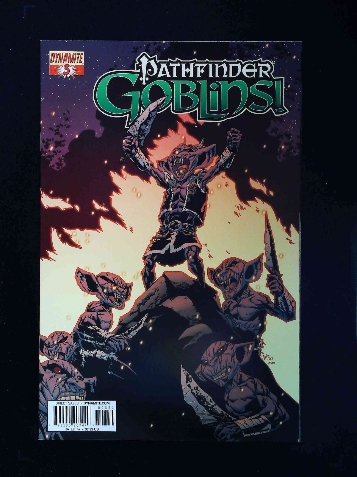 Pathfinder Goblins #3  Dynamite Comics 2013 Vf+