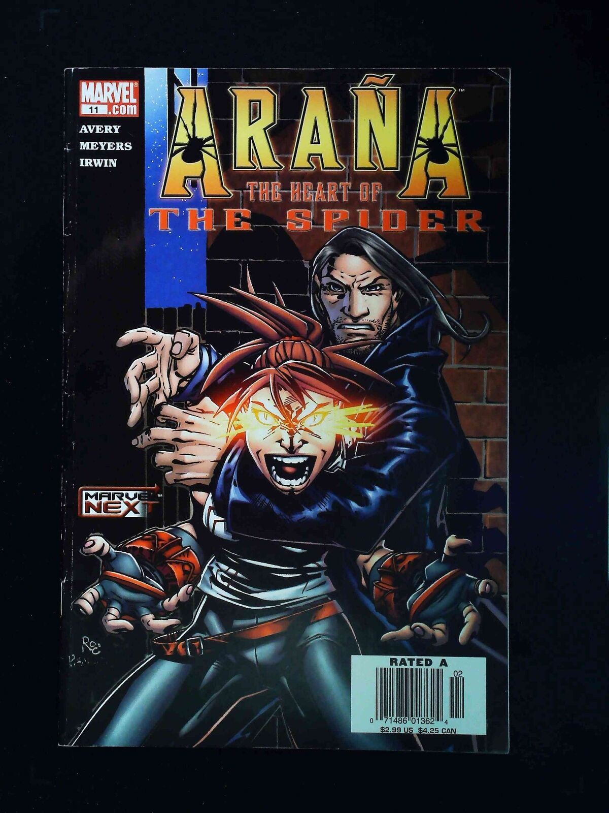 Arana Heart Of The Spider #11  Marvel Comics 2006 Vf- Newsstand