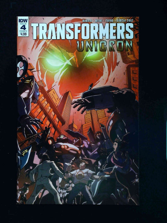Transformers Unicron #4  Idw Comics 2018 Nm-