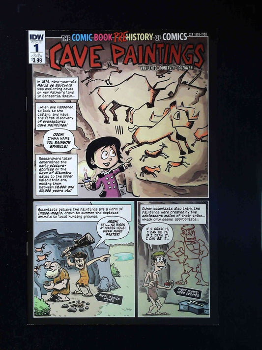 Comic Book History Of Comics #1B  Idw Comics 2016 Vf/Nm  Dunlavey Variant