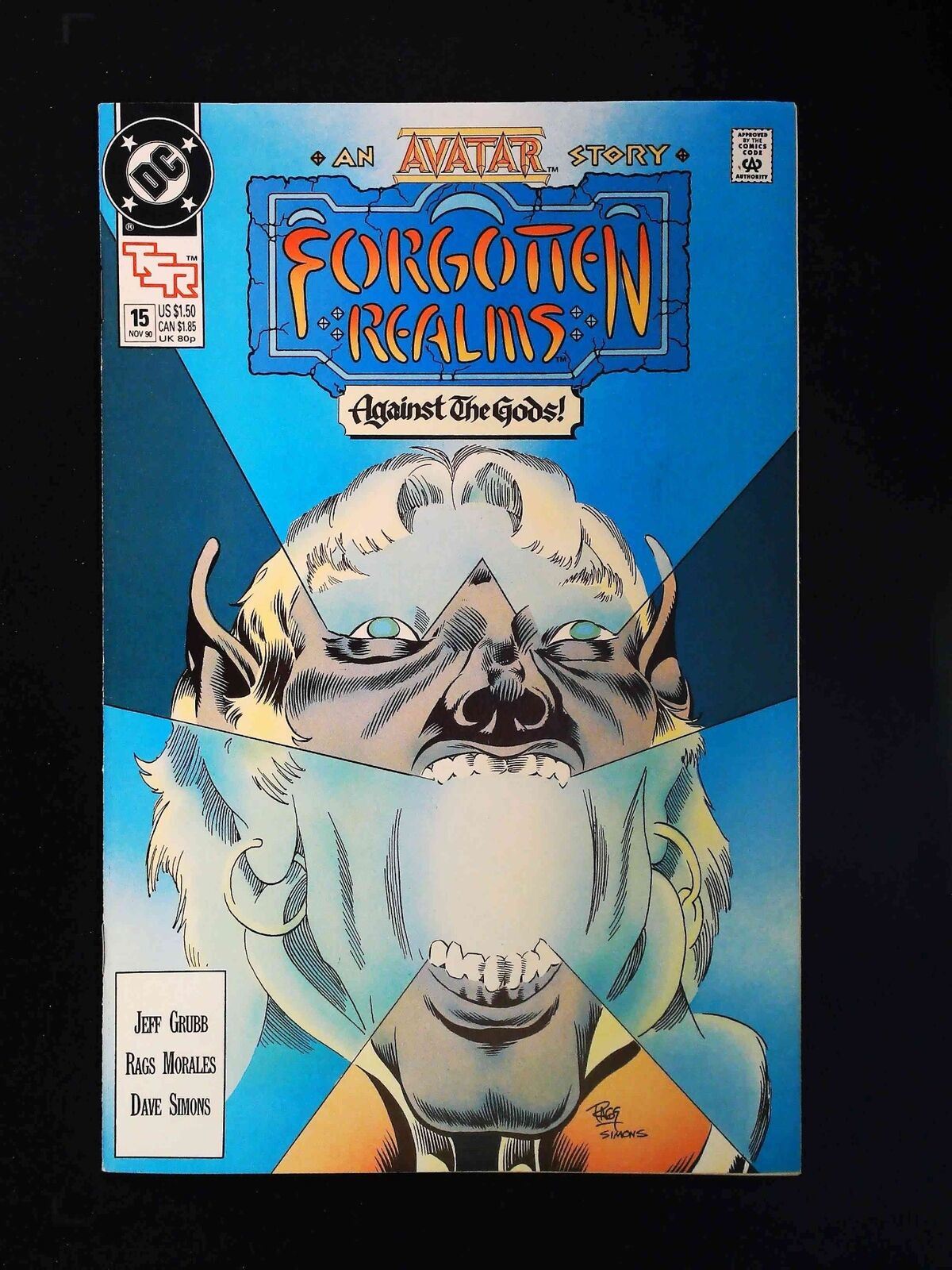 Foegotten Realms #15  Dc Comics 1990 Vf