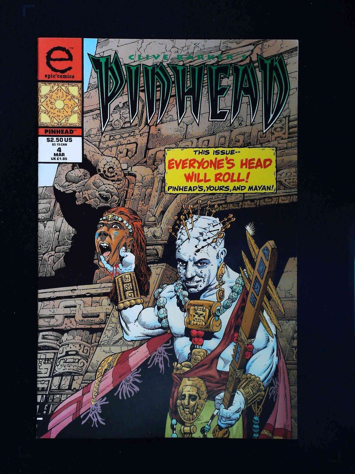 Pinhead #4  Marvel Comics 1994 Vf/Nm