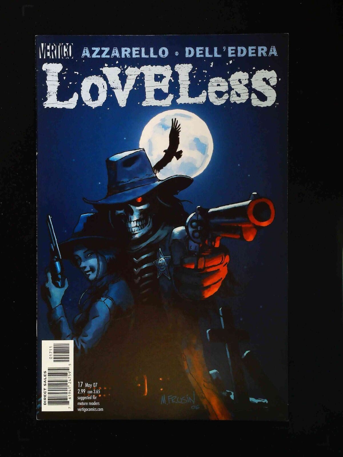 Loveless #17  Dc Comics 2007 Vf+