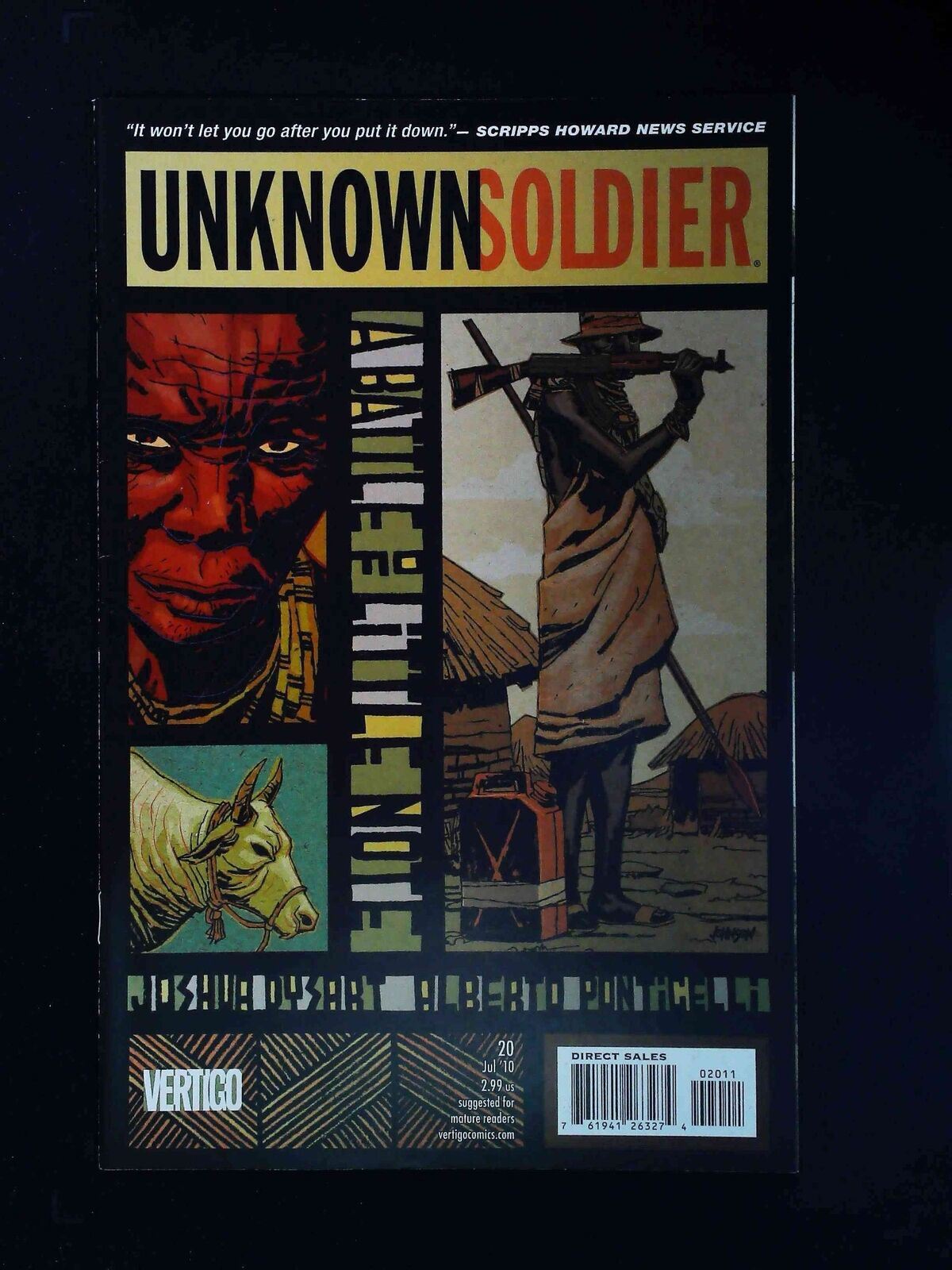 Unknown Soldier #20 (2Nd Series) Dc Comics 2010 Vf+