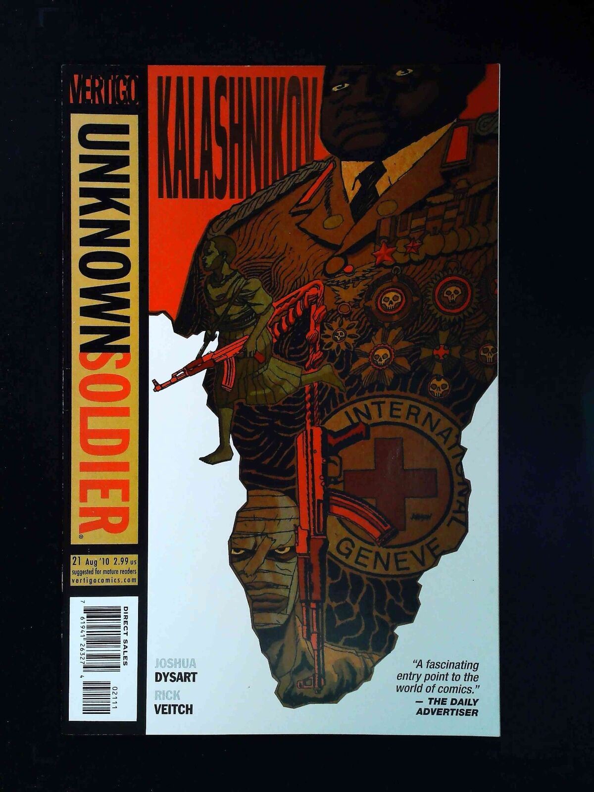 Unknown Soldier #21 (2Nd Series) Dc Comics 2010 Vf+