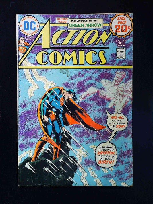 Action Comics #440  Dc Comics 1974 Vg/Fn
