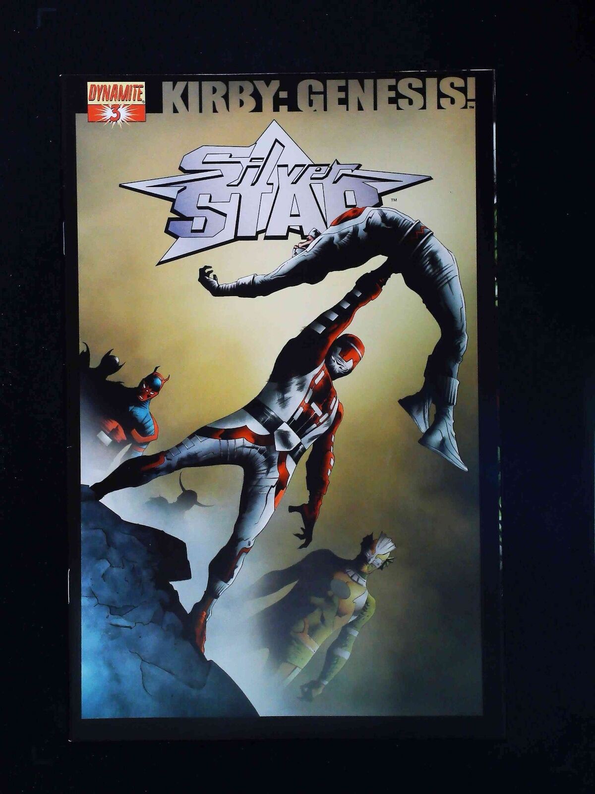 Kirby Genesis Silver Star #3B  Dynamite Comics 2012 Vf/Nm  Lee Variant