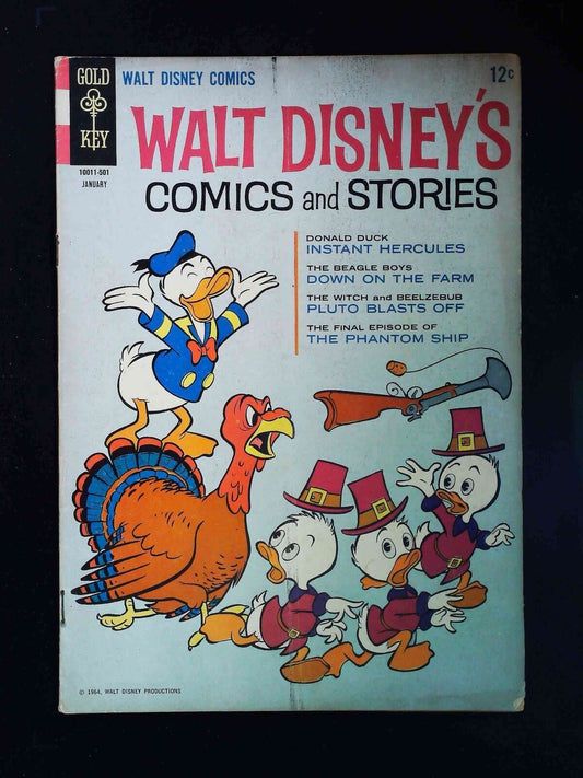 Walt Disney'S  Comics And Stories #292  Gold Key Comics 1965 Vg/Fn