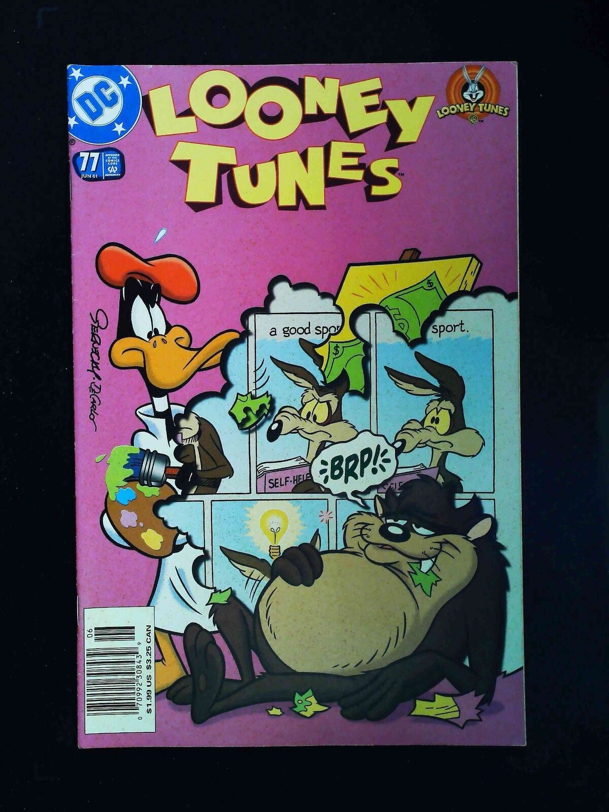 Looney Tunes #77  Dc Comics 2001 Fn/Vf Newsstand