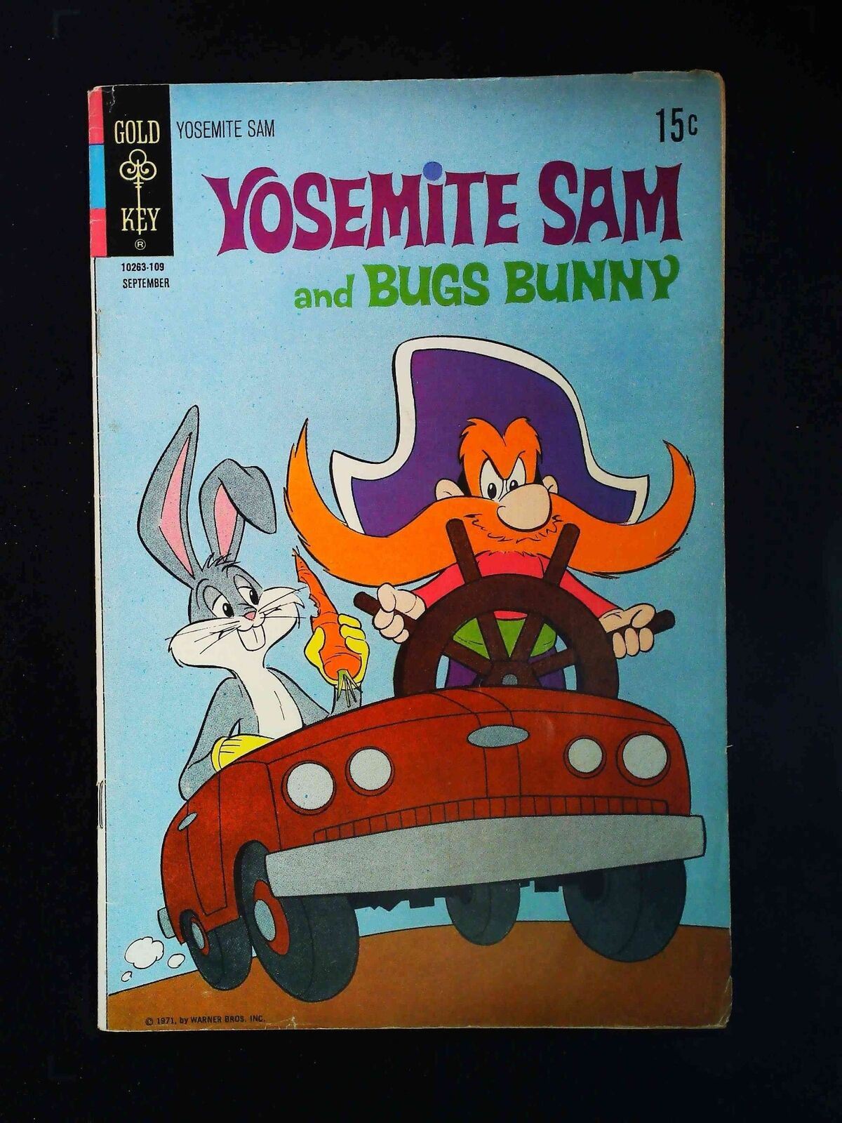 Yosemite Sam #4  Gold Key Comics 1971 Fn-