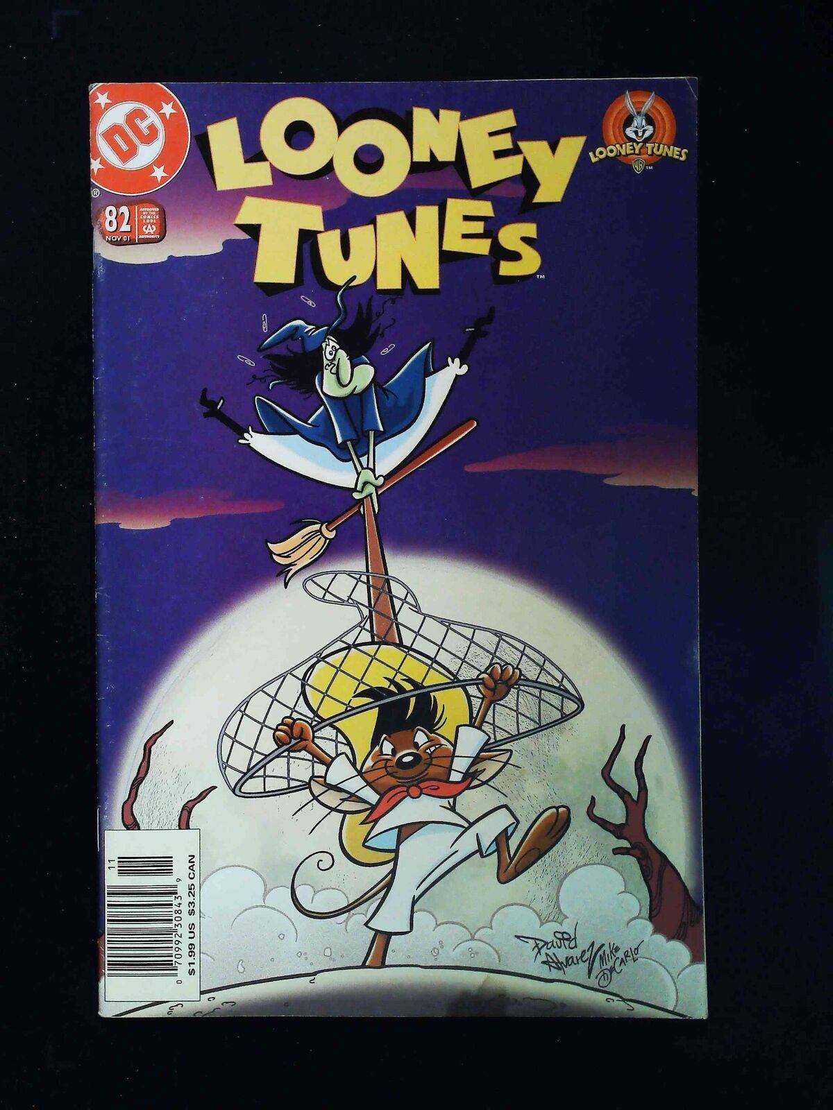 Looney Tunes #82  Dc Comics 2001 Vf- Newsstand