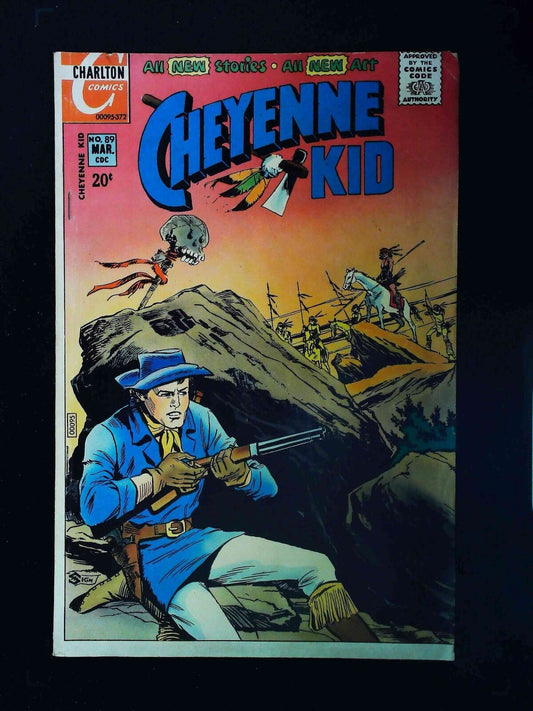 Cheyenne Kid #89  Charlton Comics 1972 Fn-