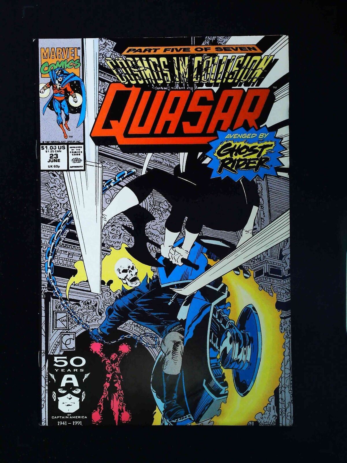 Quasar #23  Marvel Comics 1991 Vf+