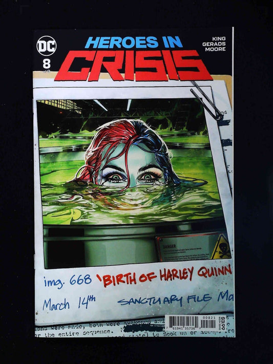 Heroes In Crisis #8B  Dc Comics 2019 Nm+  Sook Variant