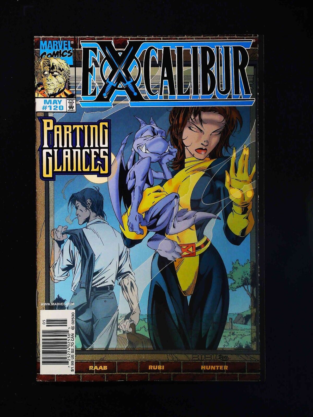 Excalibur #120  Marvel Comics 1998 Vf+ Newsstand