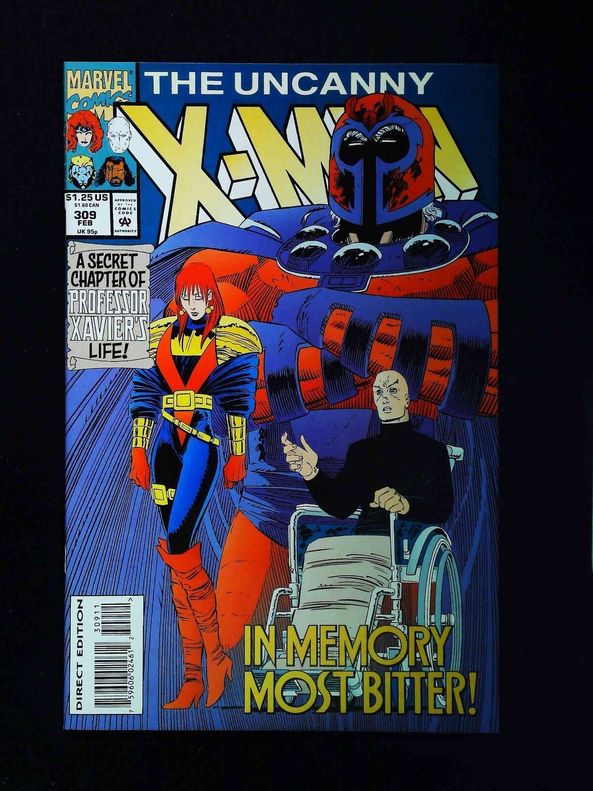UNCANNY X-MEN #309  MARVEL COMICS 1994 NM-