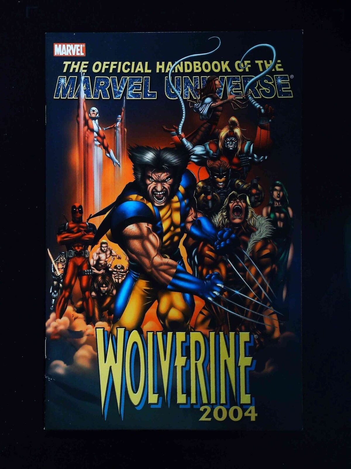 Official Handbook Of The Marvel Universe Wolverine #2004  Marvel Comics 2004 Vf+