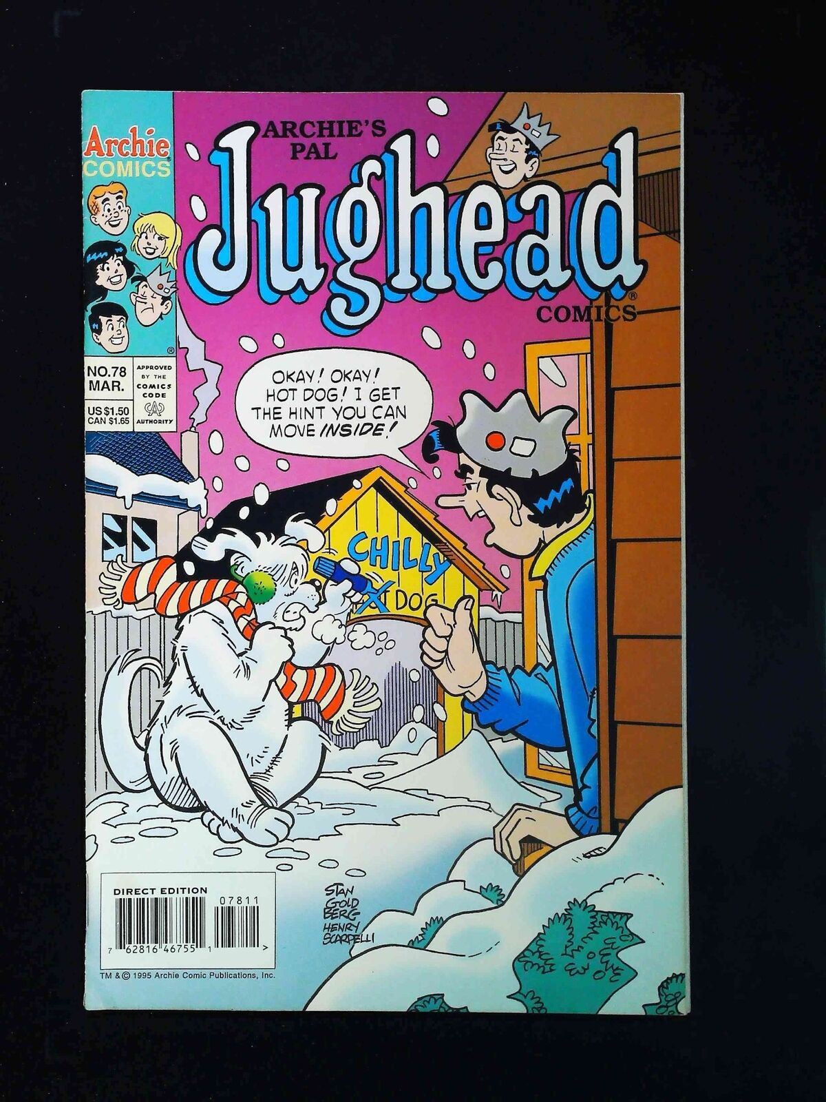 Jughead #78 (2Nd Series) Archie Comics 1996 Vf+