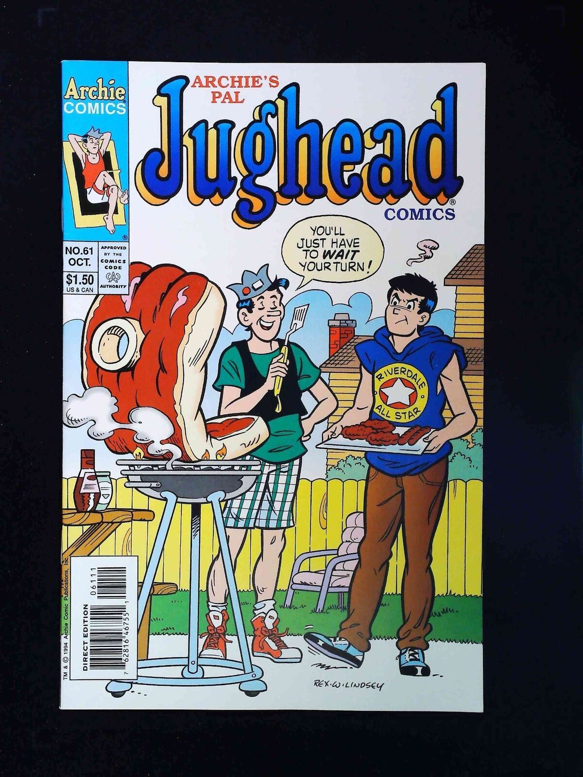 Jughead #61 (2Nd Series) Archie Comics 1994 Vf+