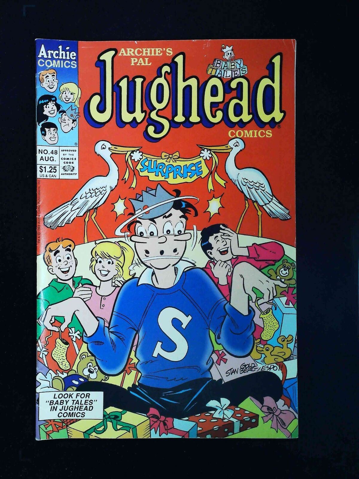 Jughead #48 (2Nd Series) Archie Comics 1993 Vf-