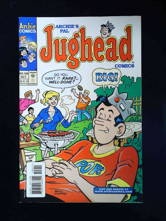 Jughead #109 (2Nd Series) Archie Comics 1998 Vf+