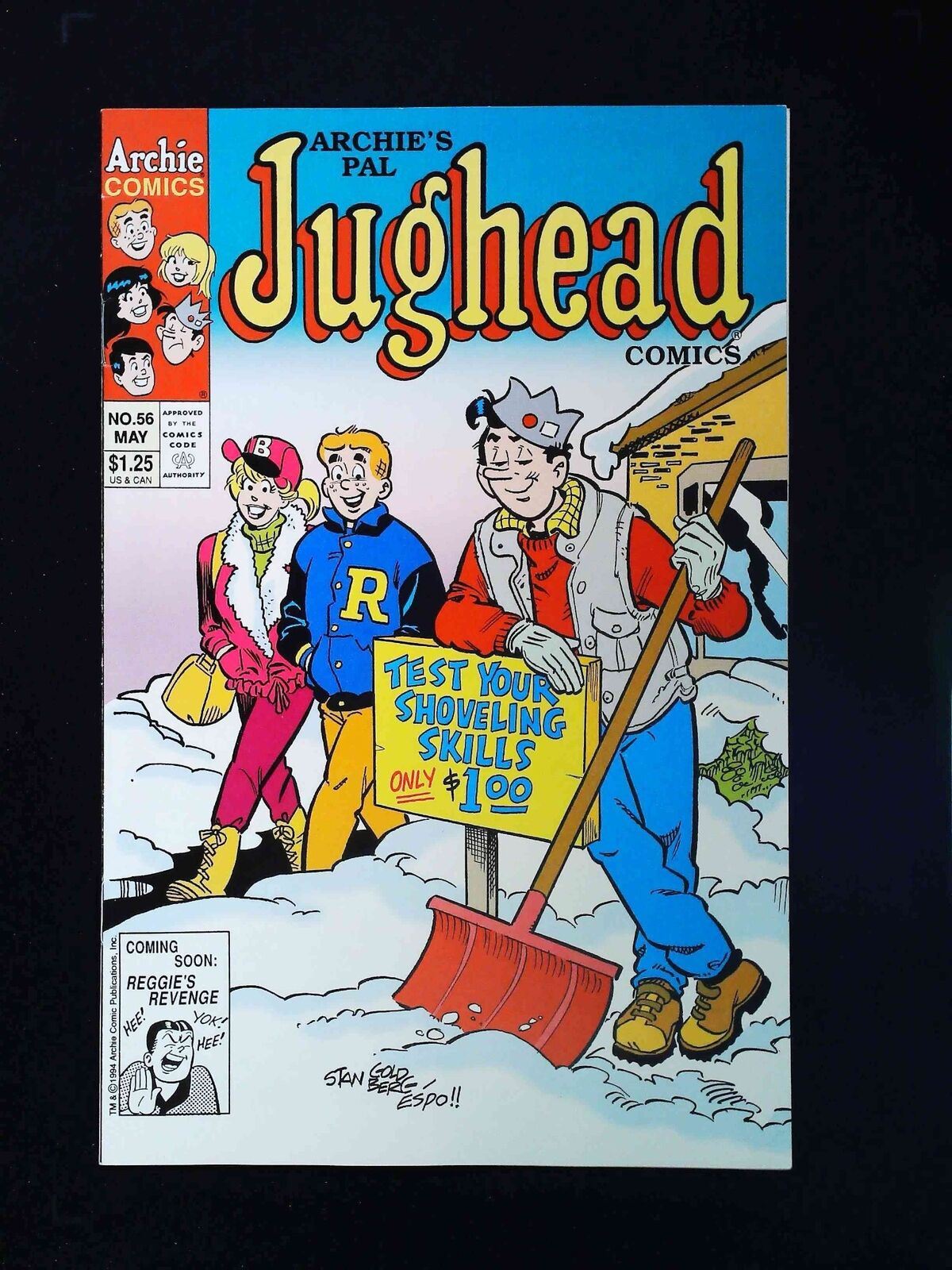 Jughead #56 (2Nd Series) Archie Comics 1994 Vf+