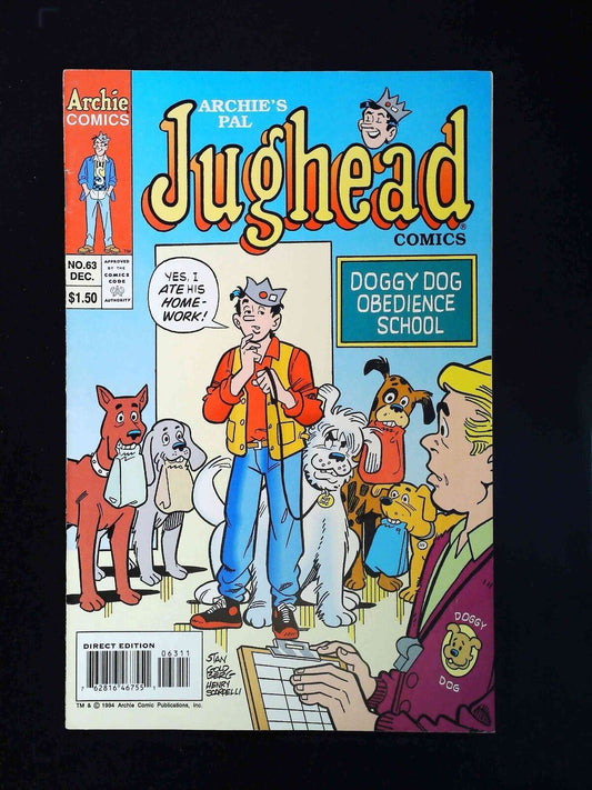 Jughead #63 (2Nd Series) Archie Comics 1994 Vf