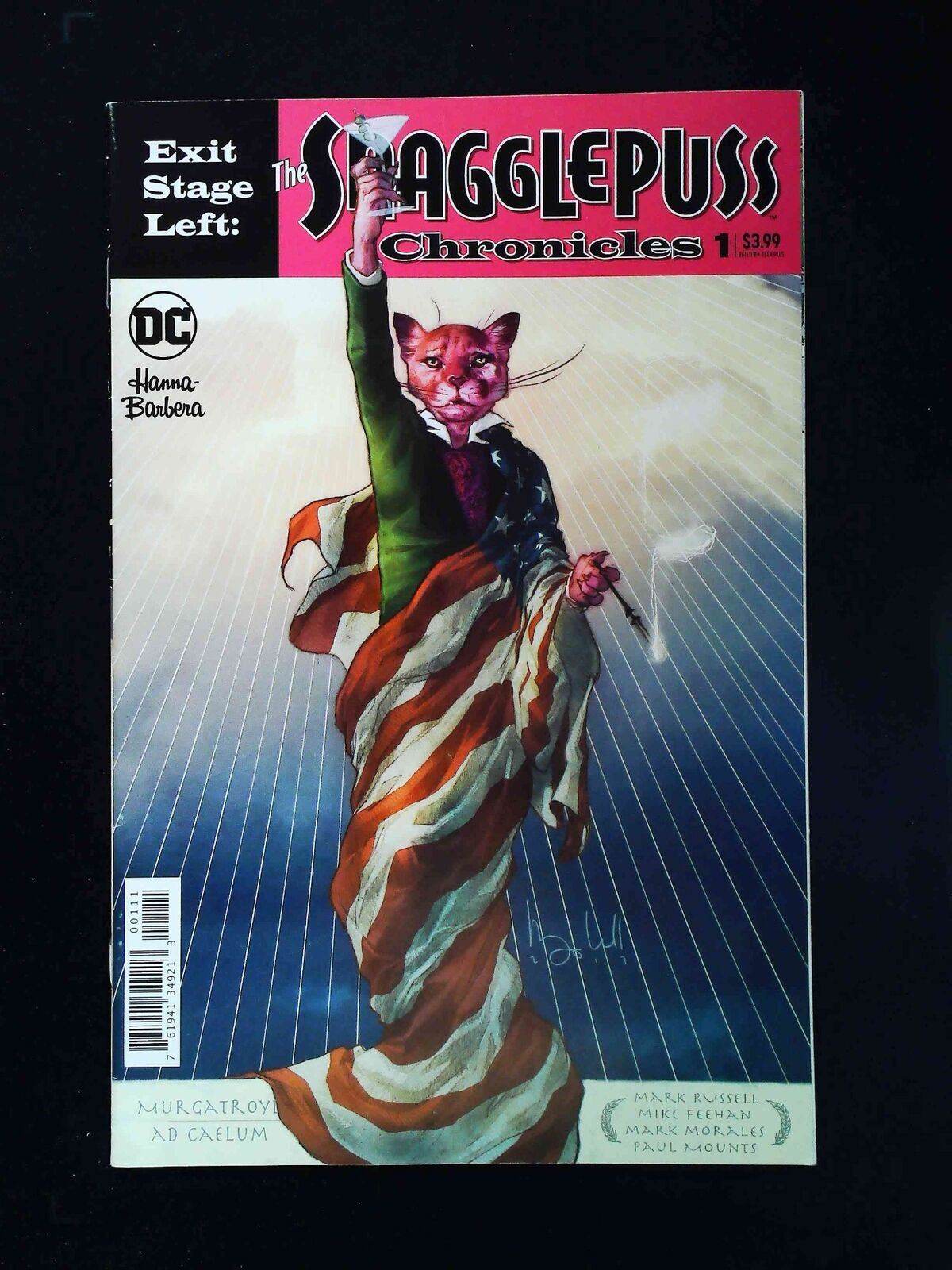 Exit Stage Left The Snagglepuss Chronicles #1  Dc Comics 2018 Vf+