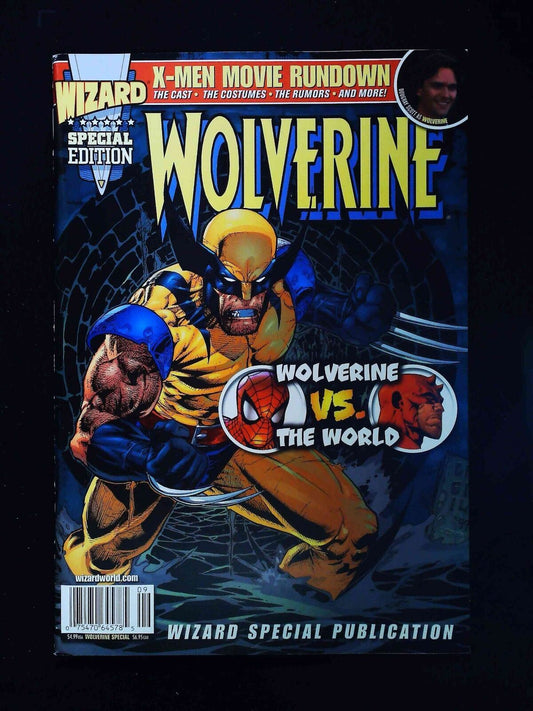 Wizard Wolverine Special Edition #1U  Wizard 1999 Vf+ Newsstand Variant