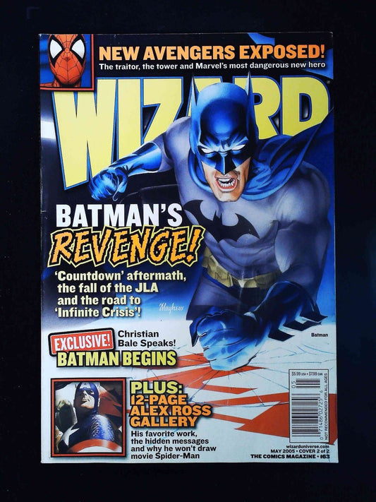 Wizard Magazine #163B    2005 Vf+ Newsstand Dc Countdown By Geoff