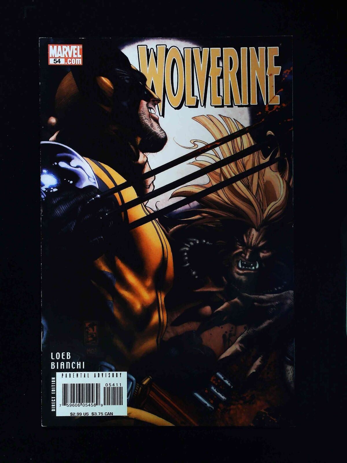 Wolverine #54 (2Nd Series) Marvel Comics 2007 Vf+