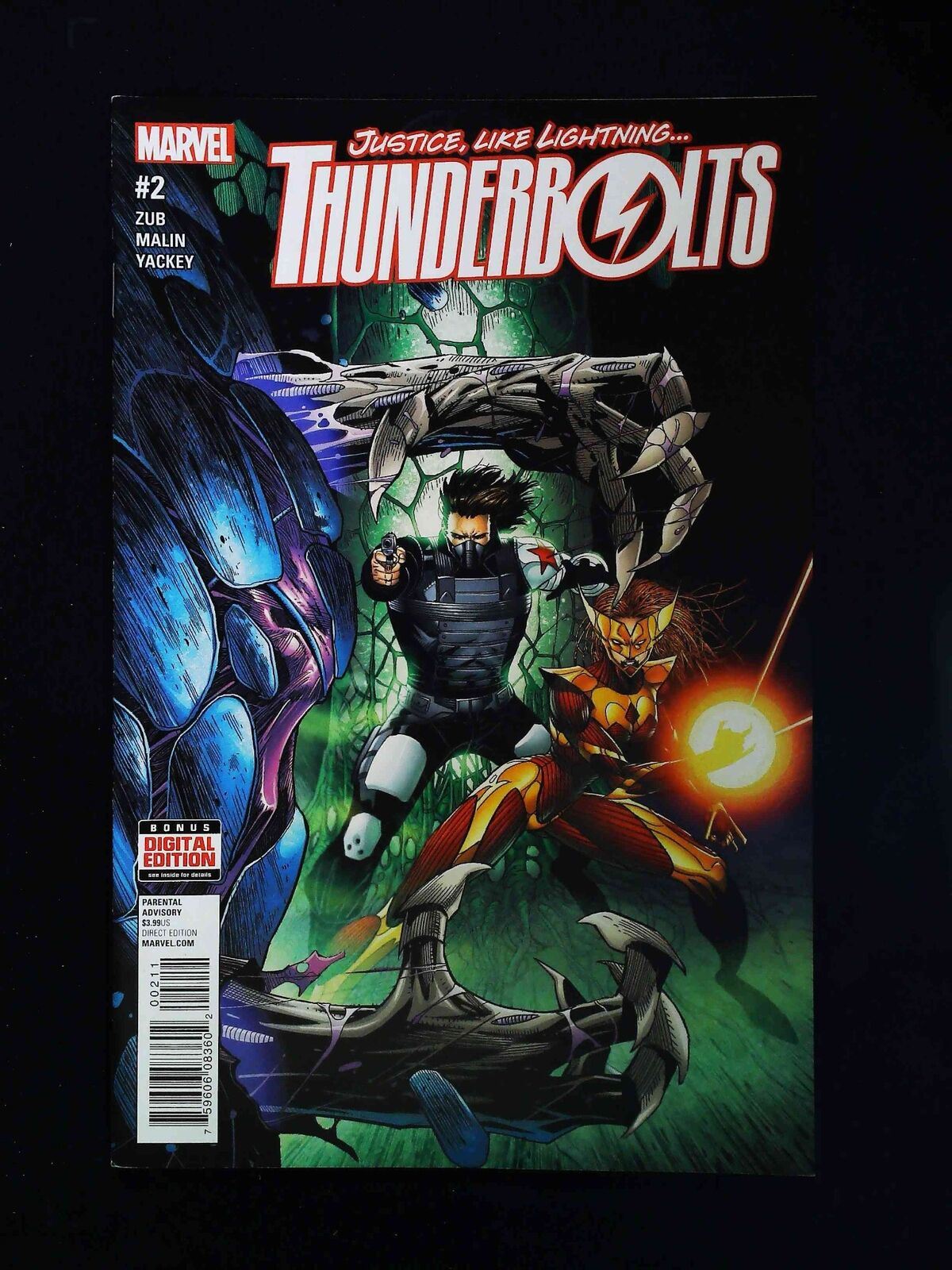Thunderbolts #2 (3Rd Series) Marvel Comics 2016 Vf/Nm