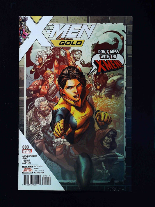 X-Men Gold #3  Marvel Comics 2017 Nm