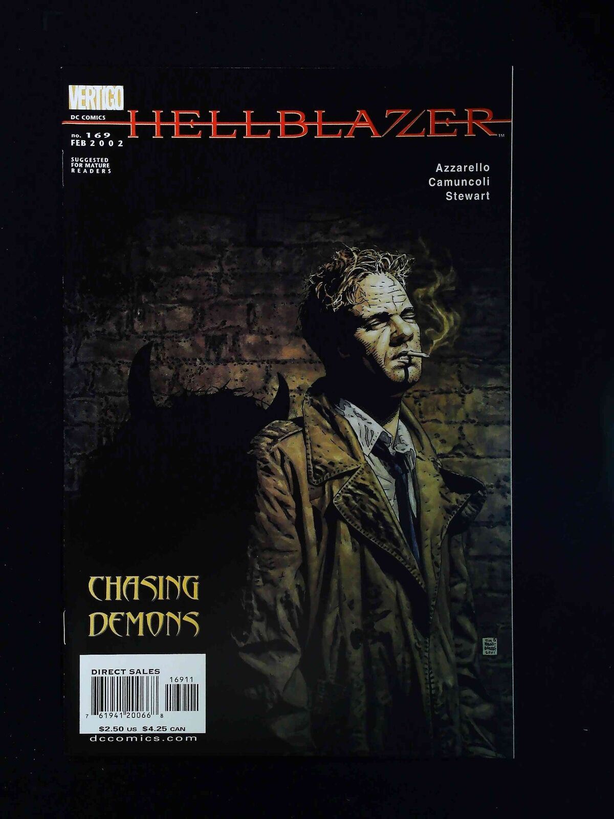 Hellblazer #169  Dc/Vertigo Comics 2002 Nm