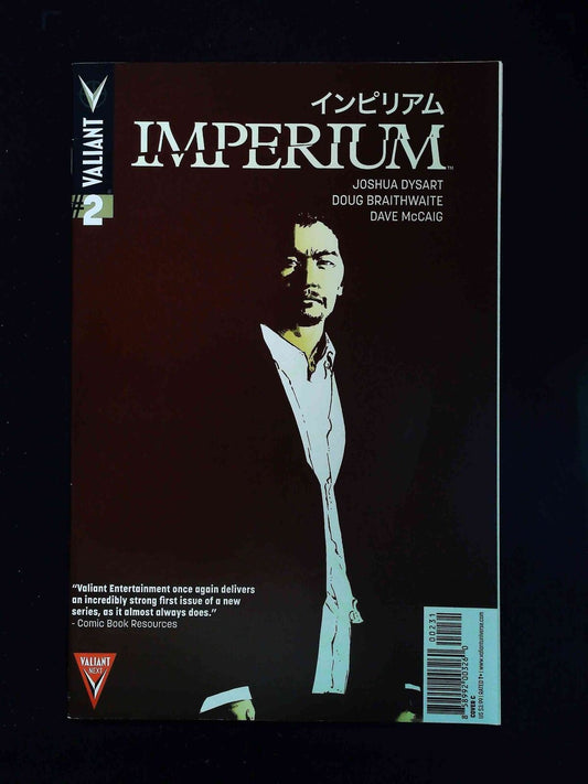 Imperium #2C  Valiant Comics 2015 Vf/Nm  Guice Variant