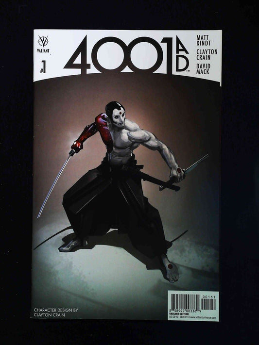 4001 A.D #1F  Valiant Comics 2016 Vf/Nm  Crain Variant