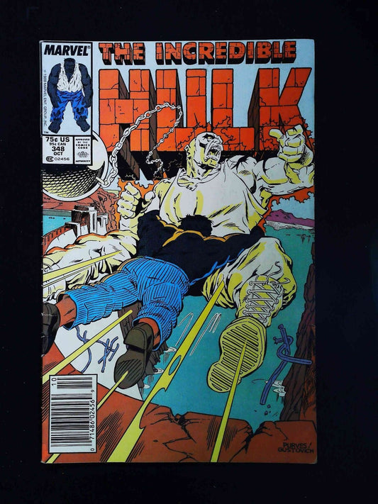 Incredible Hulk #348  Marvel Comics 1988 Fn/Vf Newsstand