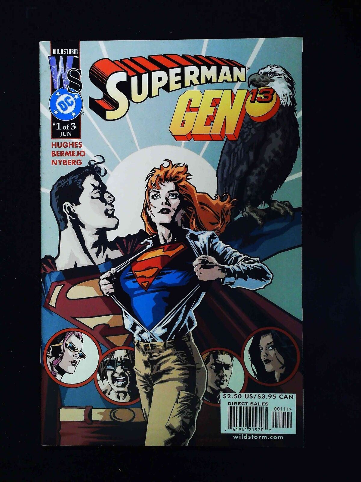 Superman Gen 13 #1  Dc/Wildstom Comics 2000 Vf+