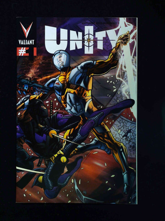 Unity #1C  Valiant Comics 2013 Nm-  Hitch Kindt Braithwaite Variant