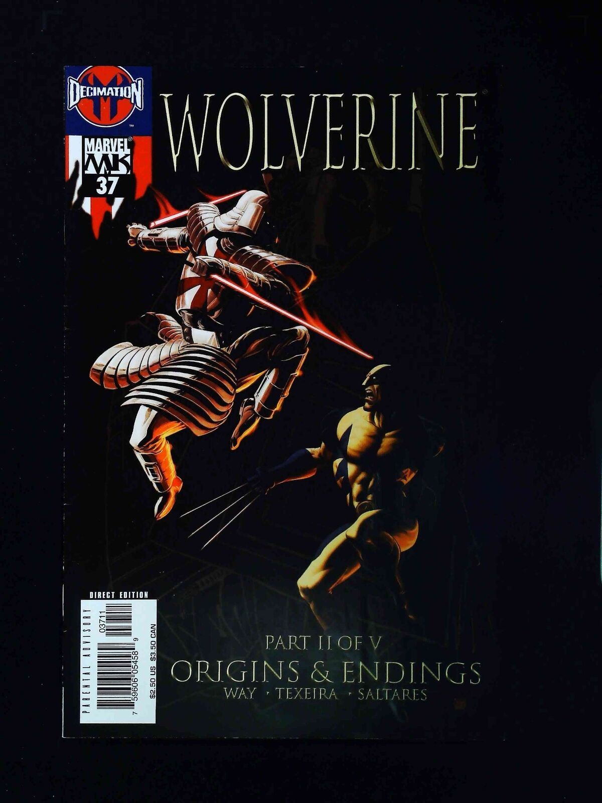 Wolverine #37 (2Nd Series) Marvel Comics 2006 Vf+