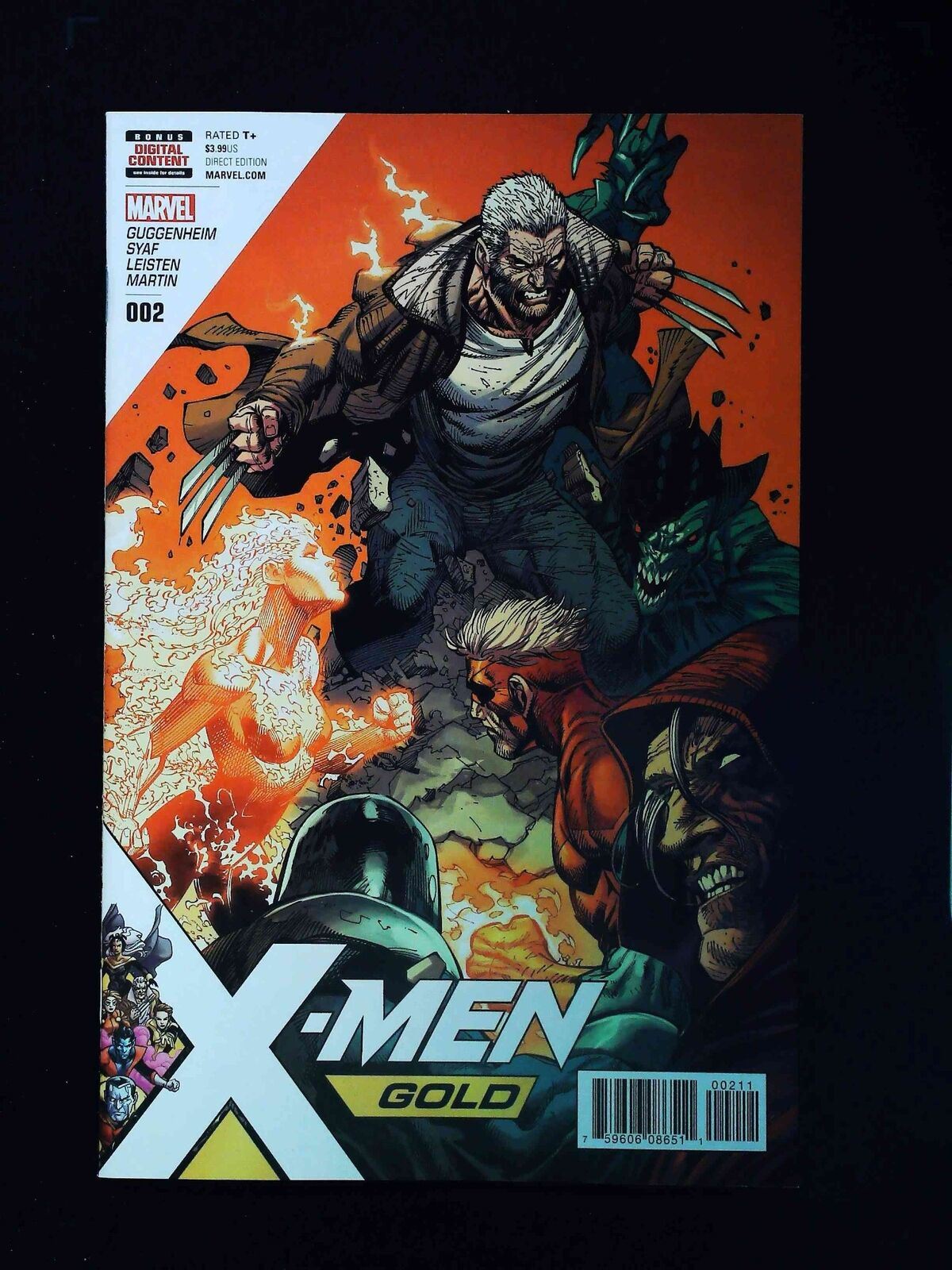 X-Men Gold #2  Marvel Comics 2017 Nm-